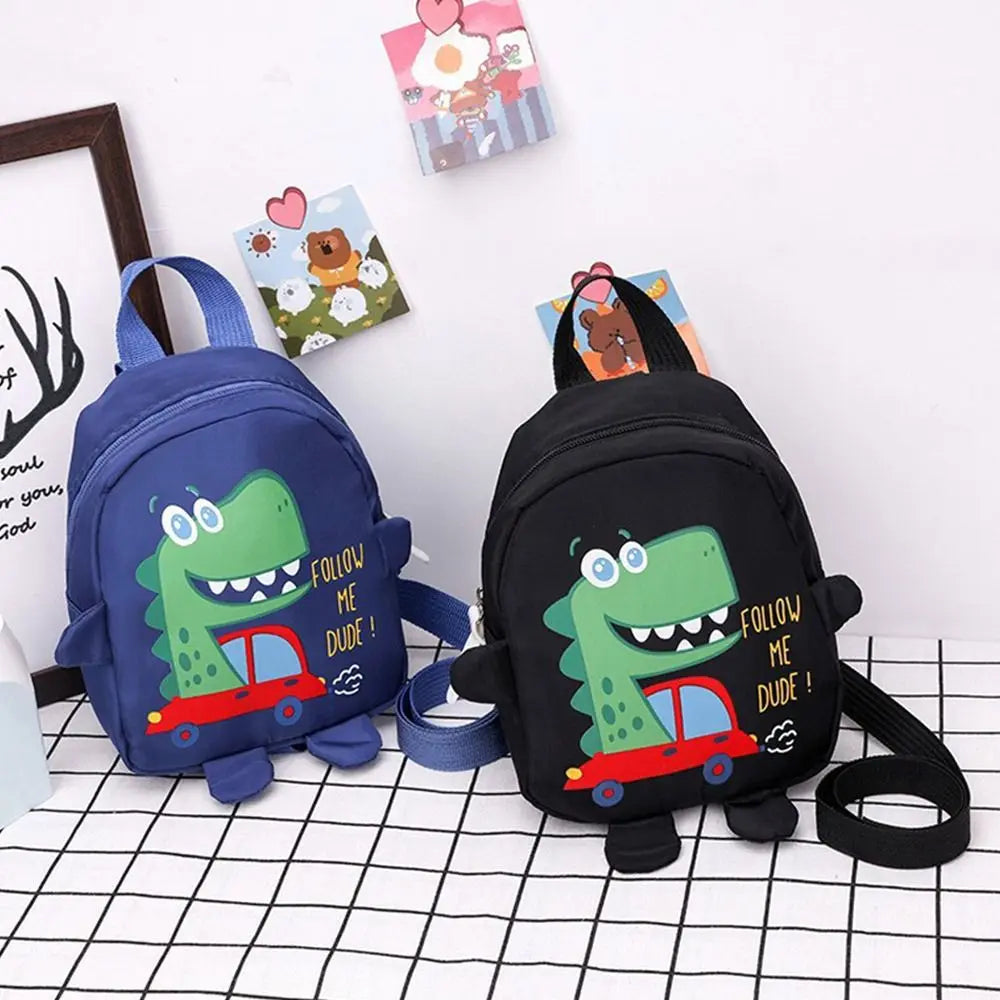 Boys Girls Cute Cartoon Dinosaur Toddler Rucksack Kindergarten Schoolbag Anti-lost Backpacks School Bags