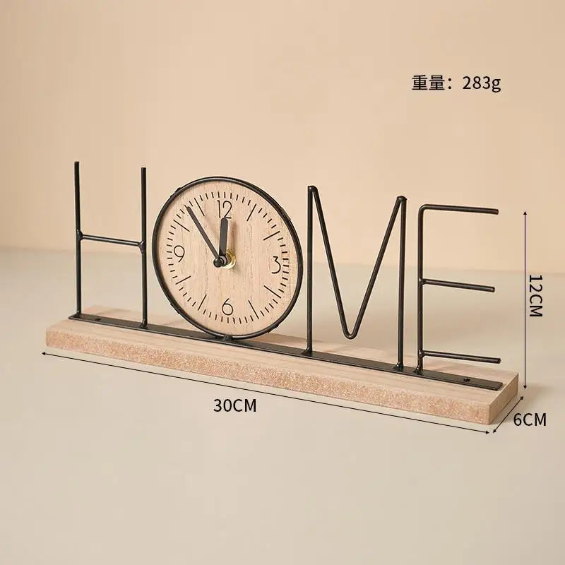 European Creative TV Cabinet Decoration Furniture Home Living Room Bedroom Entrance Wine Cabinet Office Desktop Clock Arrangeme