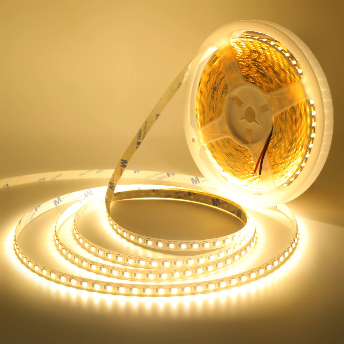 5M 10M/Roll LED Strip Lights 12V 3000K 4000K 6000K 120LEDs/m Flexible Tape Ribbon No Voltage Drop Home  Led Lights 1LED Cuttable