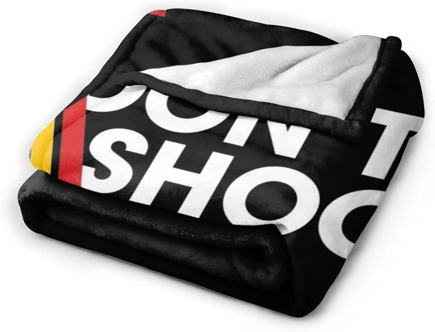 Flannel Arc Raiders Don't Shoot! Arc Stripes Throw Blanket- Ultra Soft Lightweight for Bed, Sofa, Travel & Camping