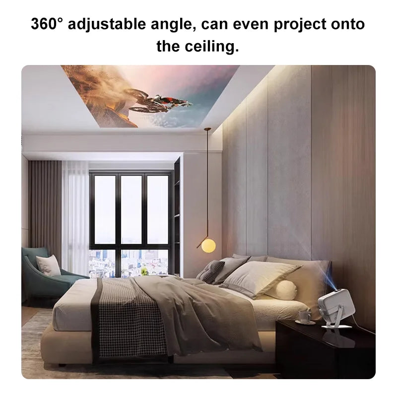Projector Accessories gimbal with 360 degree adjustable angle Multi-Angle Desktop stand for Xiaomi Wanbo XGIMI Projector Camera