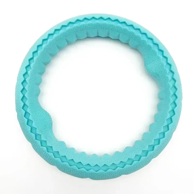 TPR Pet Flying Discs Dog Training Ring Puller Resistant Bite Floating Toy Puppy Outdoor Interactive Game Playing Products Supply