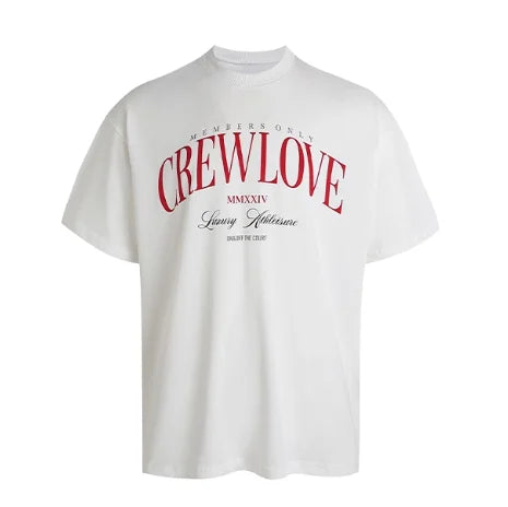 2025 Fashion 100% Cotton Men's T-shirt Men's Round Neck Letter Printed Casual Short Sleeve T-shirt
