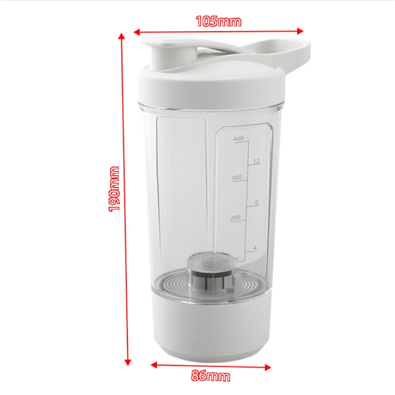 New Portable Electric Shaker Bottle USB Rechargeable Blender Multipurpose Mixer Cups for Fitness Workout  Automatic Mixing Cup