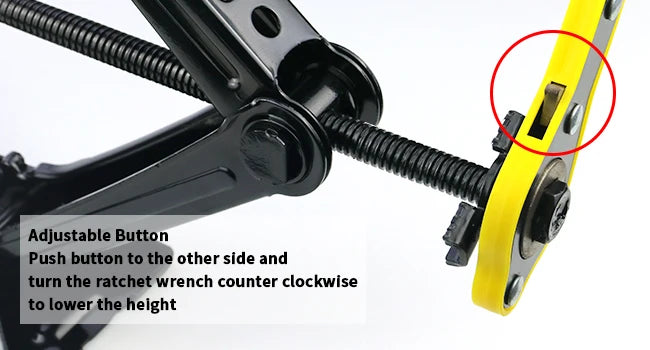 2 Ton Car Jack Kit, Tire Jack Tool Kit, Universal Car Emergency Kit with Lug Wrench, Heavy Duty Material Scissor Jack for Car SU