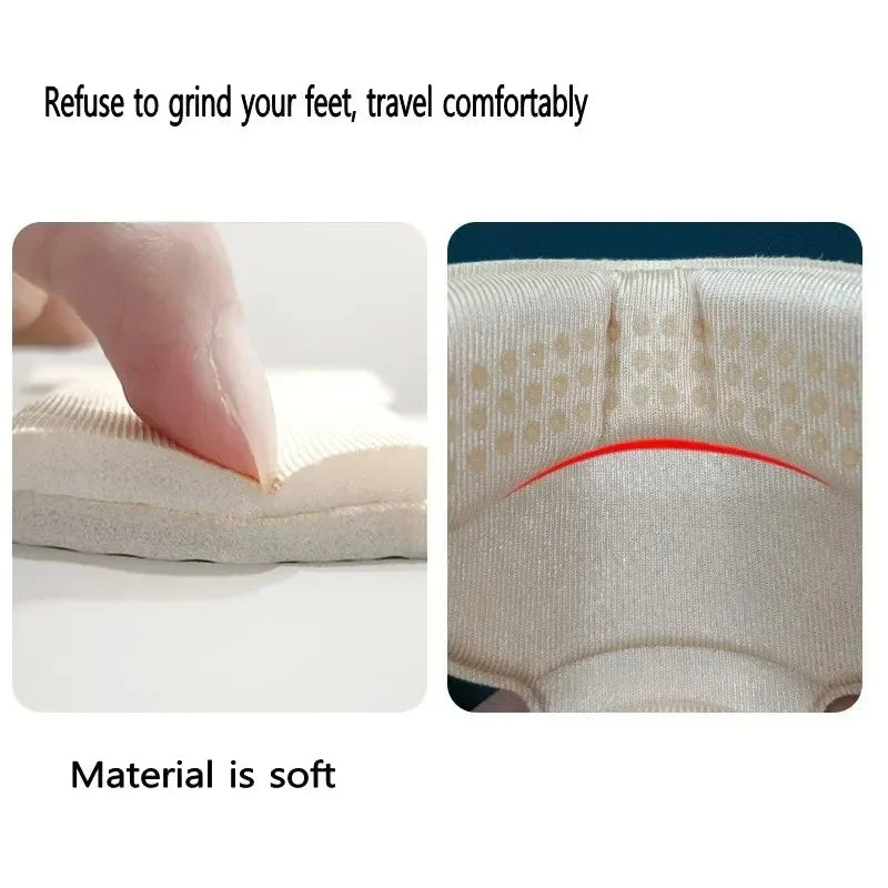 Shoe Heel Insoles Foot Heel Pad Sports Shoes Adjustable Antiwear Feet Inserts Insoles Heel Protector Sticker Insole Brioche