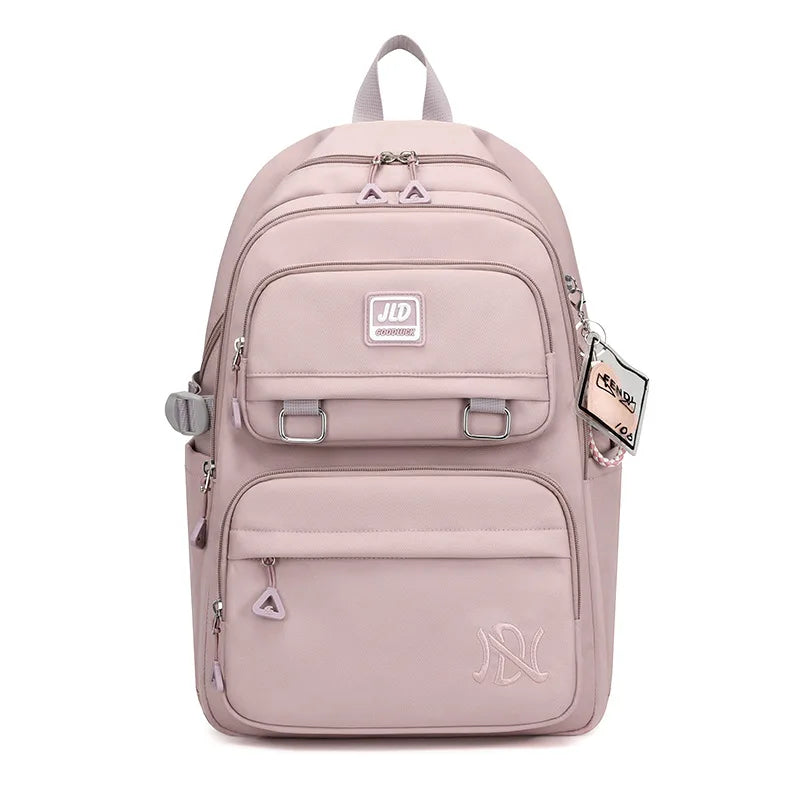 School Bag for Students Large Capacity Secondary School Pupils Backpack Lightweight Reduces Burden and Stress