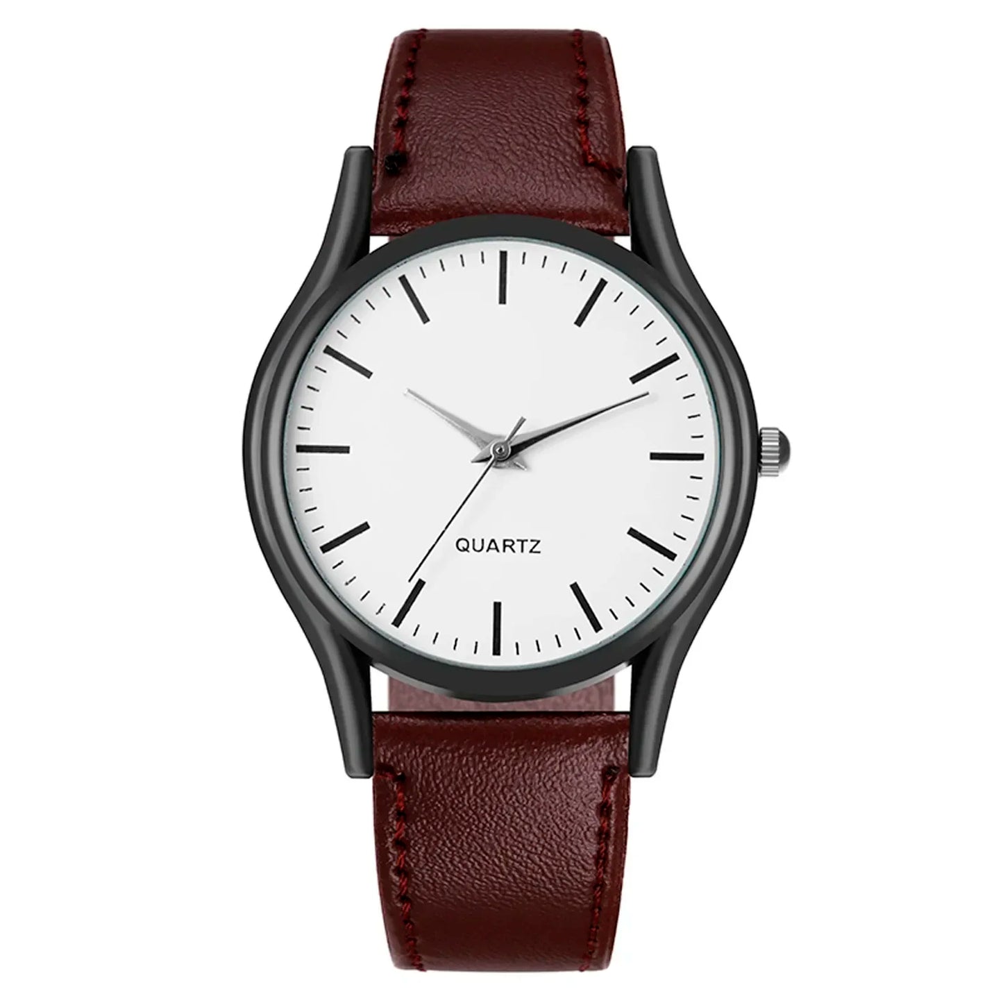 Watches for Men Reloj Hombre Fashion Retro Business Hand Watch Leather Watches Quartz Wristwatch Clock Gift Relogios Masculino