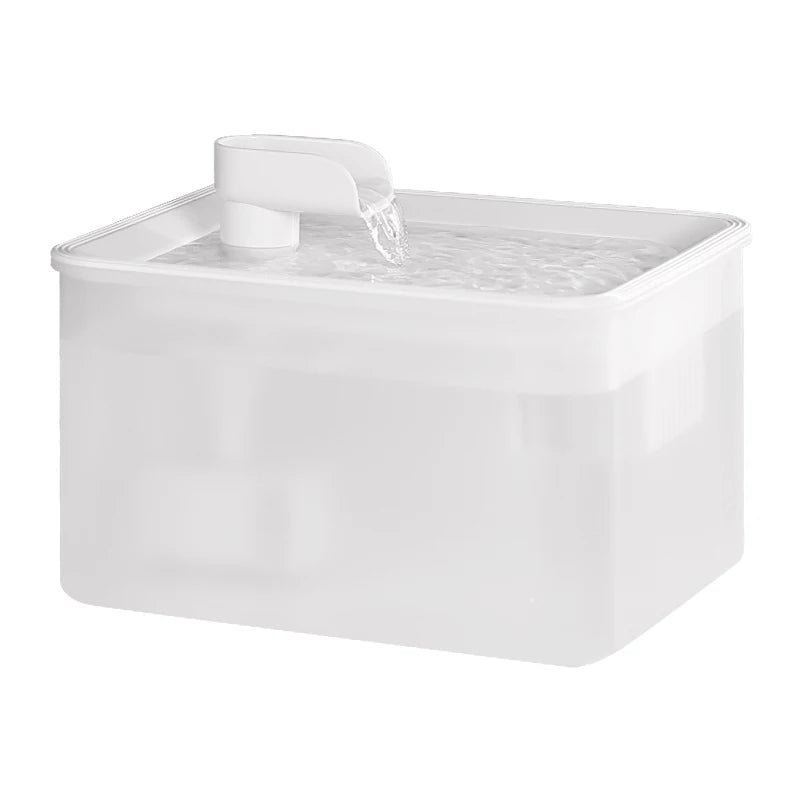 Pet water dispenser, intelligent water feeder, circulating fresh water, purified water filtration, cat and dog water dispenser