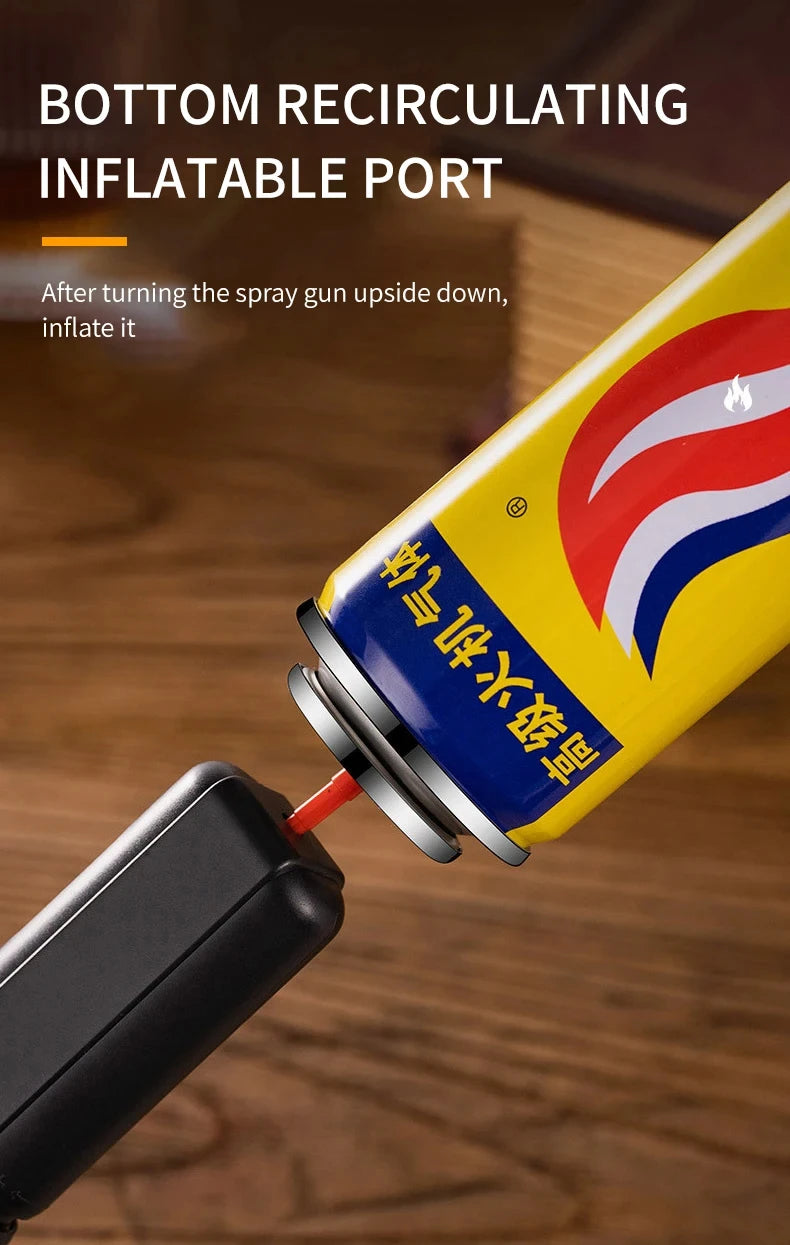 1300℃ Jet Flame Gas Lighter 360 Degree Inverted Turbo Torch Lighter Refillable Butane Kitchen BBQ Ignition Gun Windproof Lighter