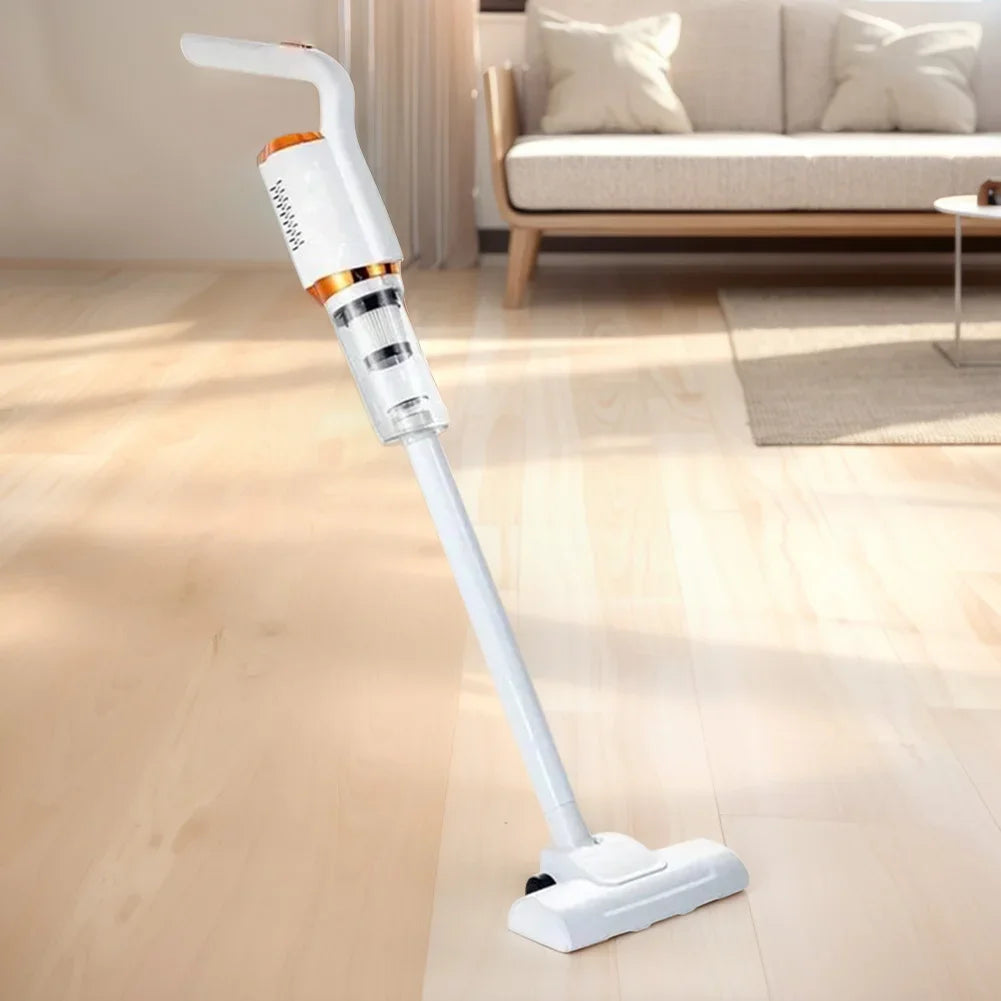 Cordless Portable Cleaning Robot 2000mAh Handheld Water Sweeper USB Rechargeable Strong Suction 2 in 1 120W for Home and Car Use