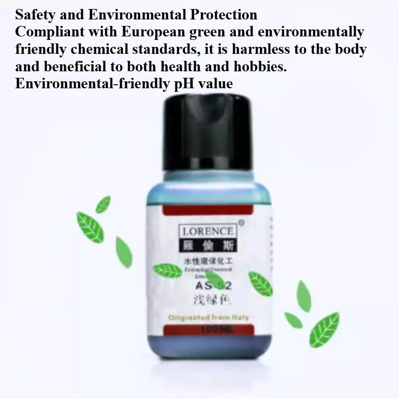 100ml Leather Alcohol Dye Handmade DIY Leather Bags Handicraft Repair Refurbishment Coloring Auxiliary Raw Material Dyeing Agent
