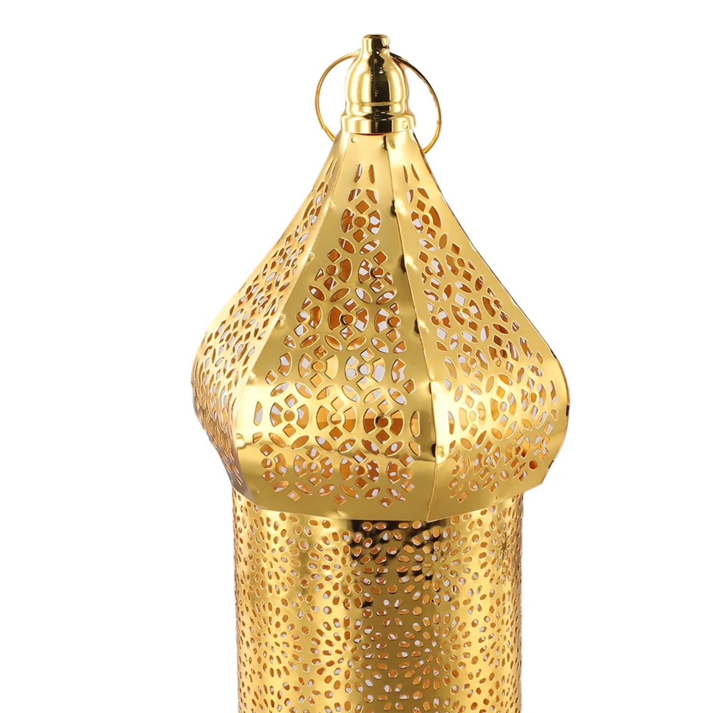 Home Décor Iron Ornaments Golden Hollow Light Ornaments Moroccan Ramadan Ron Lanter Table Decoration Widely Used Home Decoration