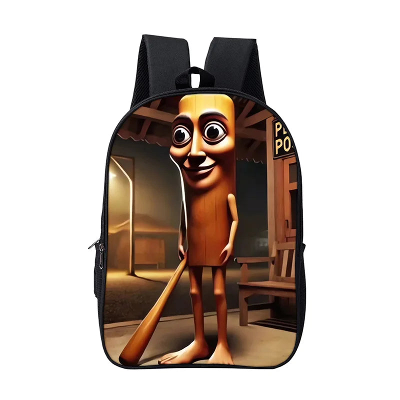Cartoon Anime Game School Bag for Boy Girls Durable and Softback for Books Bag Italian Brainrot Children Backpack