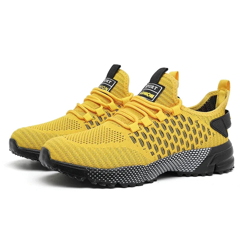 Men's Running Shoes 2025 Mens Sneakers Shoes Fashionable Outdoor Anti Slip Casual Walking Shoes Designer Thick Soled Platform
