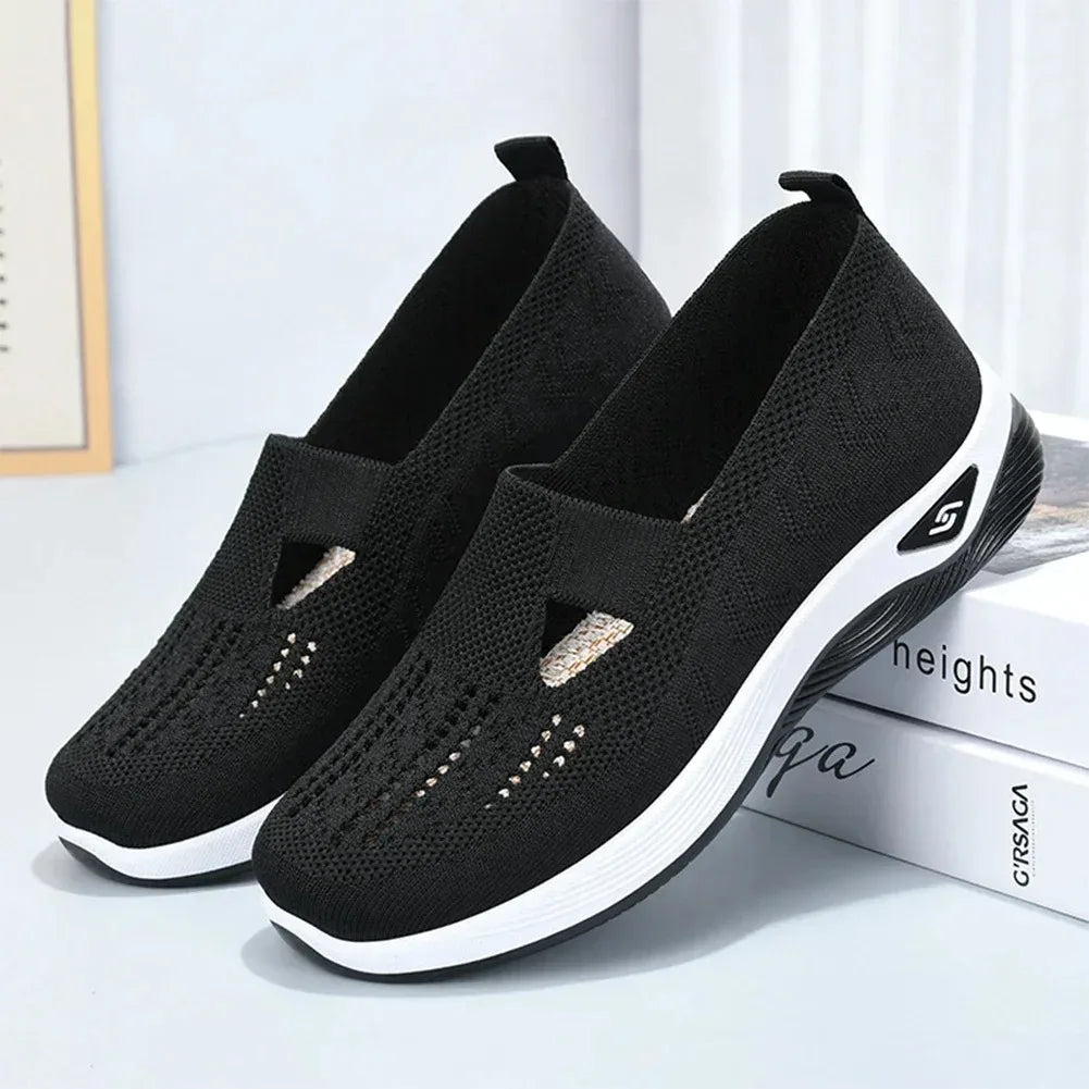 ~New Summer Barefoot Walking Shoes for Women Mesh Breathable Comfortable Orthopedic Shoes Non Slip Sneakers with Arch Support