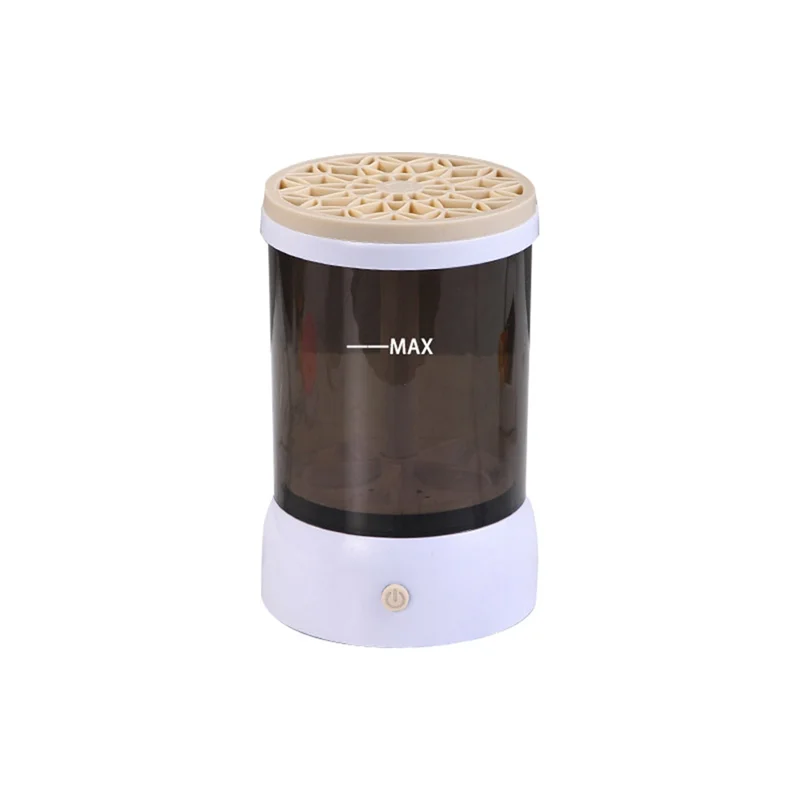 AA20-Makeup Brush Cleaner Electric Makeup Brush Cleaner Machine+Makeup Brush Cleaner Mat For All Size Makeup Brush Tools Durable