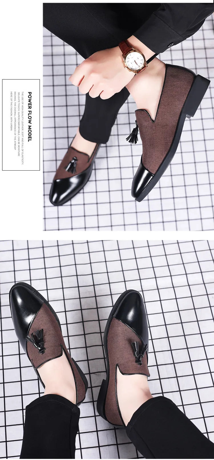 Men's Formal Shoes Versatile Men Shoes British Style Business Shoes Fashion Casual Men Loafers 2025 Trend Zapatos Para Hombres