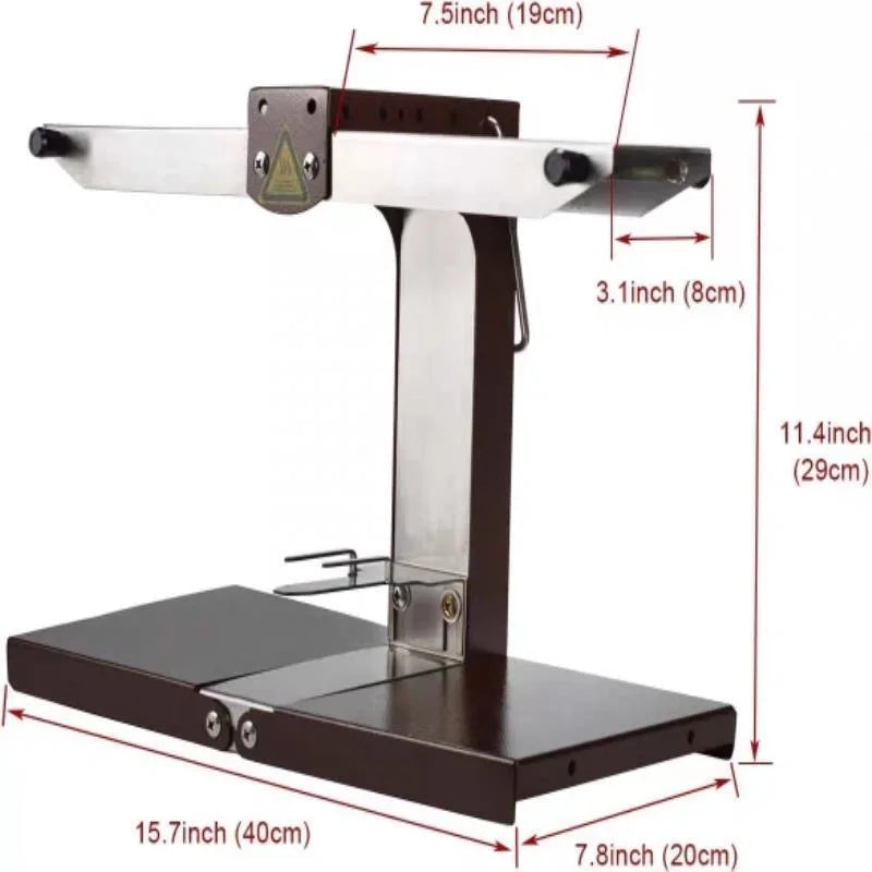 Semi-circle Triangle Cheese Electric Melting Machine - Commercial Dry Cheese Heating Machine for Western Restaurants and Cafés