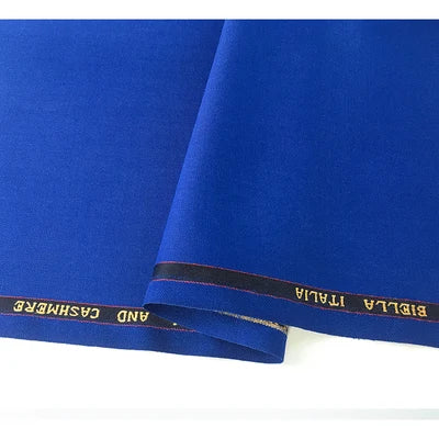 High Count 50% Worsted Wool Fabric For Suits Sewing Blazer Vest Pants Coat DIY High End 280g/m Serge Cloth Material 50X150cm