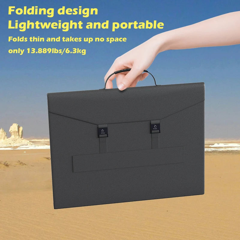 2000w 1500w 1000w 500w Flexible Foldable Solar Panel High Efficience Travel & Phone & Boat Portable 12V Solar Panel Kit