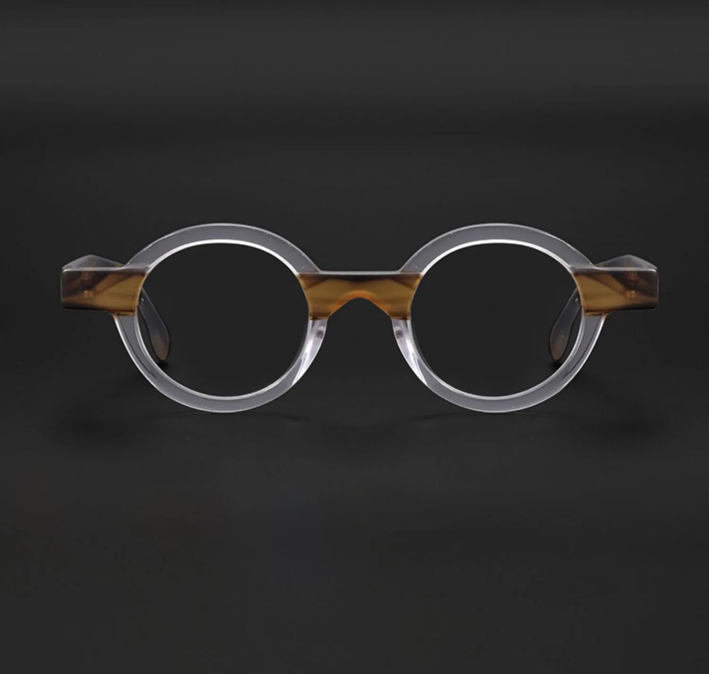 Acetate round glasses frames Men's designer Retro small frames Handmade optical glasses frames women make prescription glasses