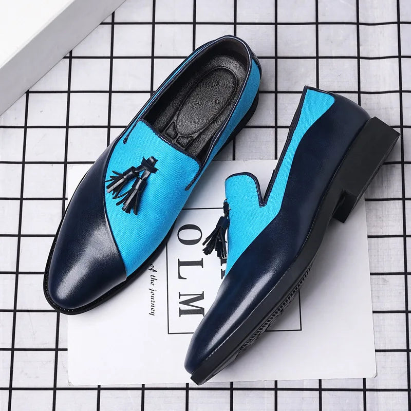 Men's Formal Shoes Versatile Men Shoes British Style Business Shoes Fashion Casual Men Loafers 2025 Trend Zapatos Para Hombres