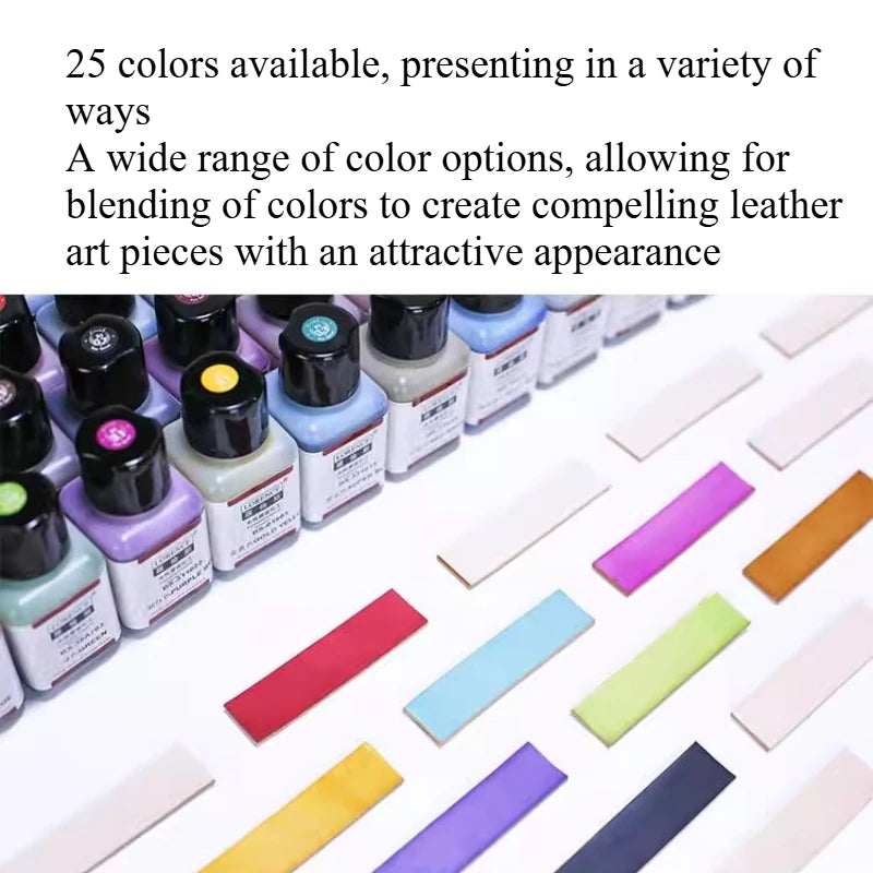 100ml Leather Alcohol Dye Handmade DIY Leather Bags Handicraft Repair Refurbishment Coloring Auxiliary Raw Material Dyeing Agent
