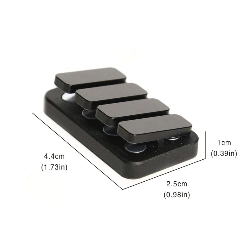 Piano Key Fidget Slider – Tactile Metal Clicker for Autism & ADHD | Office Desk Stress Relief Toy & EDC Anxiety Aid for Adults﻿