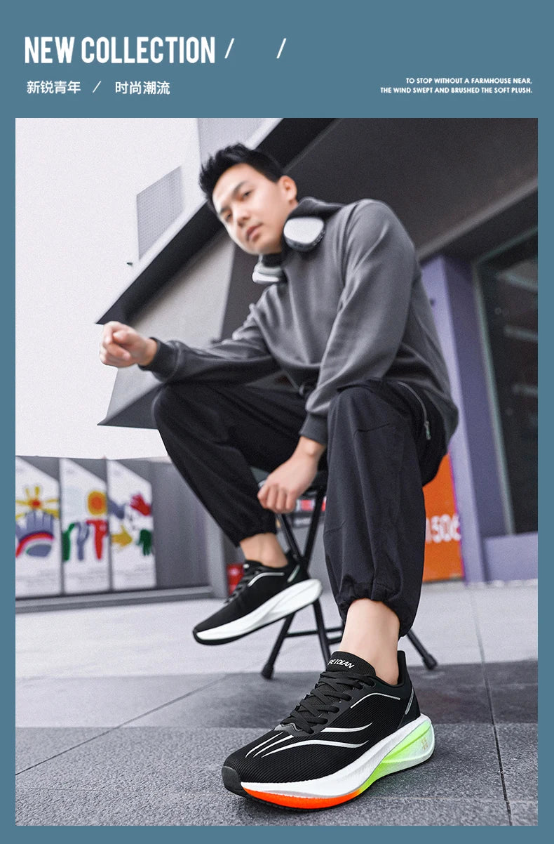 Running Shoes Training Speciality Marathon Men Sports Breathable Lightweight Women's Comfortable Nonskid Leisure Sneakers