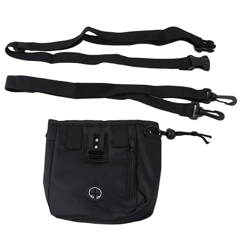 Pet Dog Puppy Training Treat Snack Pet Feed Pocket Pouch Multifunctional Pouch Food Crossbody Bag Pocket Dogwalking Waist Bag