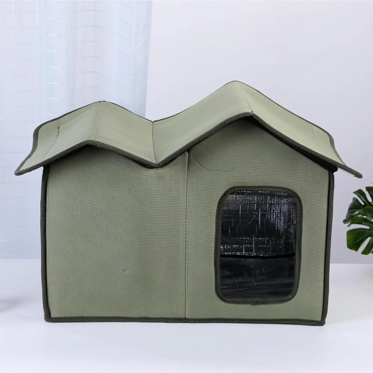 Cat House Waterproof Outdoor Winter Warm Pet Cat Cave Sleeping Beds Tent Home Washable For Pet Small Dog Puppy Temporary Shelter