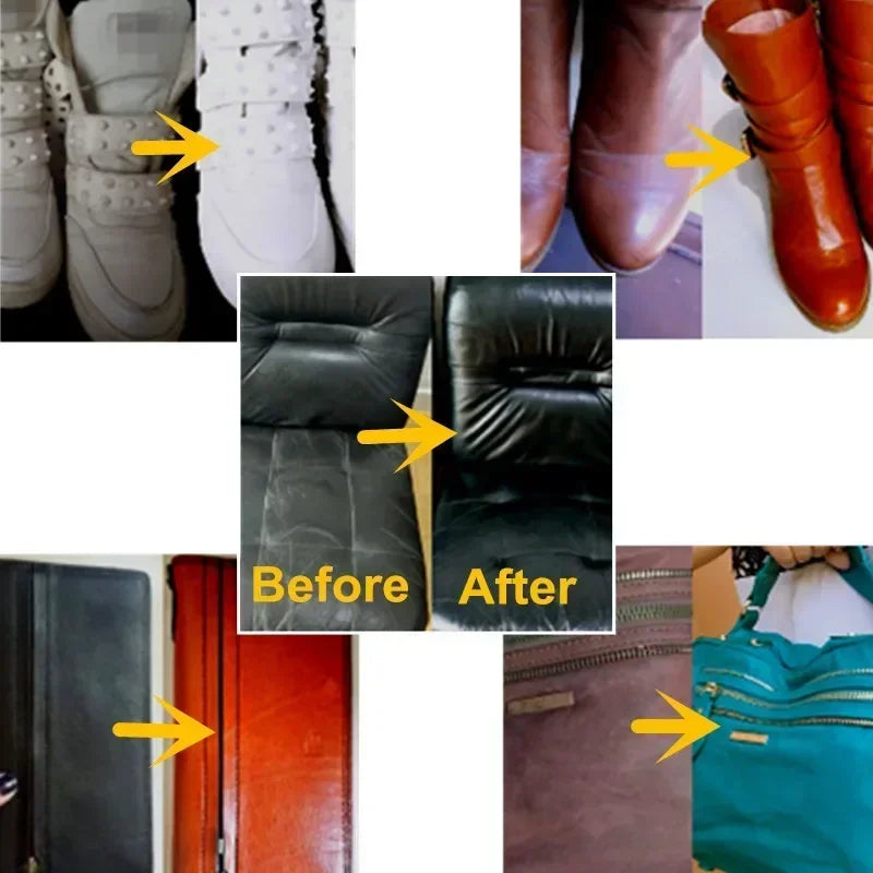 60g/Bottle Leather Coloring Pigment Dye Liquid Leather Repair Refurbish For Car Seat Bag Shoes Sneakers Leather Skin Care Crafts