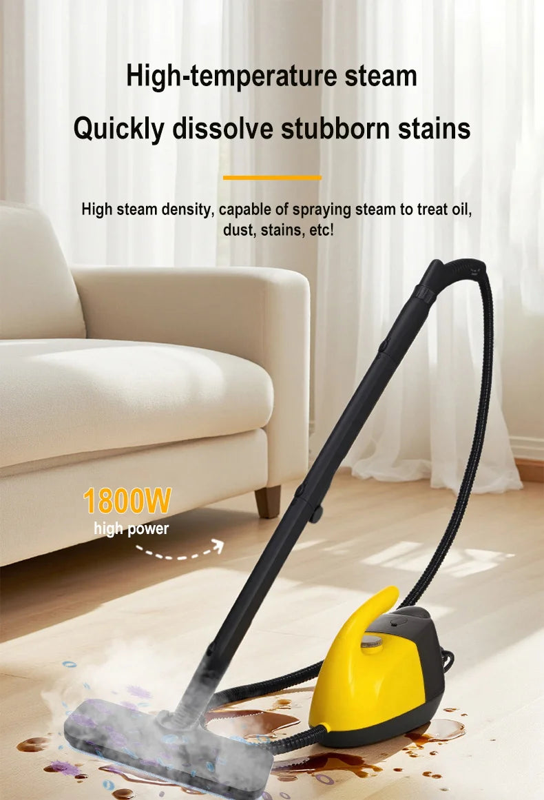 Handheld Steam Cleaner Automotive Sterilization Disinfection High Temperature Wiper Washer for Floor Kitchen Cars Steam mop