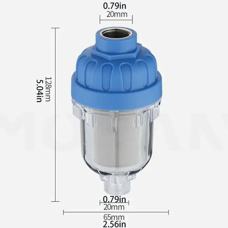 Water Heater Front Filter Washing Machine Faucet Stainless Steel Filter Screen Front Scale Inhibitor Front Water Purifier