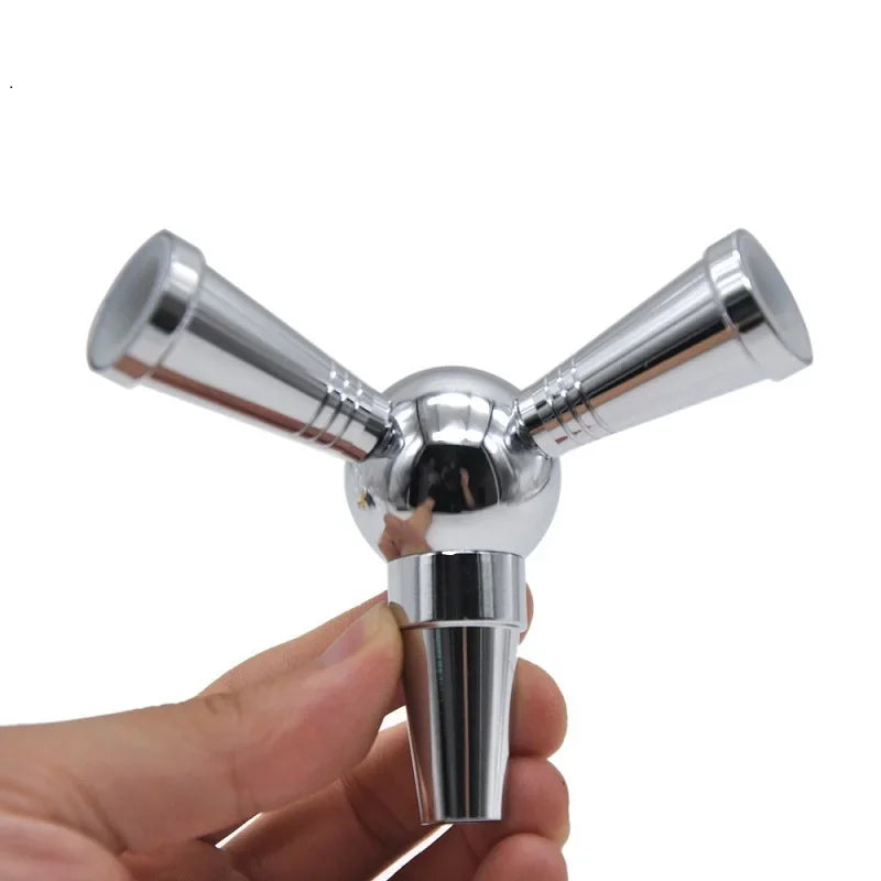 CRUSHER One-to-Two Shisha Hose Connection Joint Hookah Pipe Adapter Bifurcate Sheesha Cachimbas Narguile Chicha Accessories