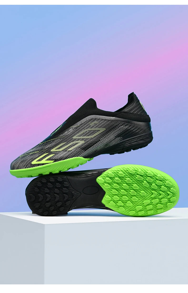 High Quality Mens Football Boots F50 Youth FG/TF Training Studded Fast Soccer Cleats Boys Non Slip Football Shoes for Man 35-45