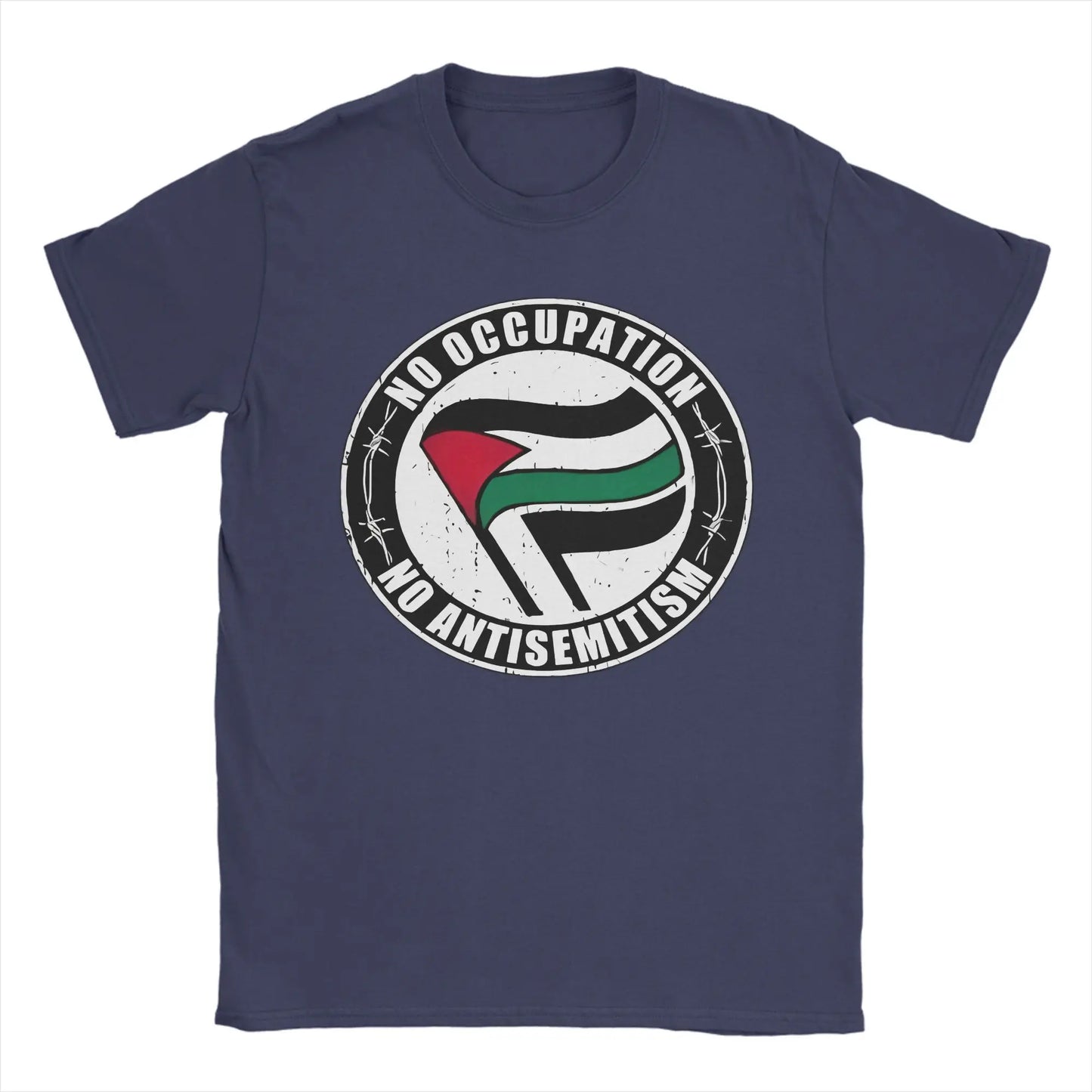 Palestine Flag  T Shirt Summer  Cotton T-Shirts For Men Popular Pattern Tshirt Short Sleeve Vintage Tops