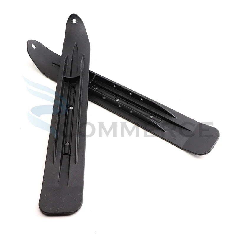 Snow Bike Sledge Sled Snowmobile Motor Front Wheel Plastic Skis for ATV Go Kart UTV Buggy Quad Modified Skateboard Accessories