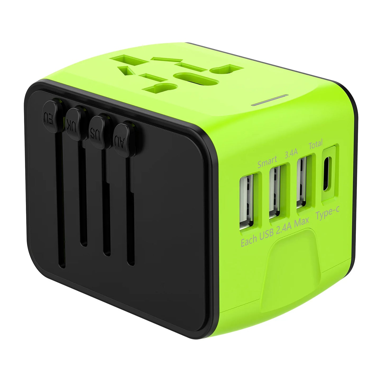 Travel Bag Electronic Gift Bag Adapter Plug Type C Travel Adapter Universal AC Socket Hot 3 Port USB Adapter all in one
