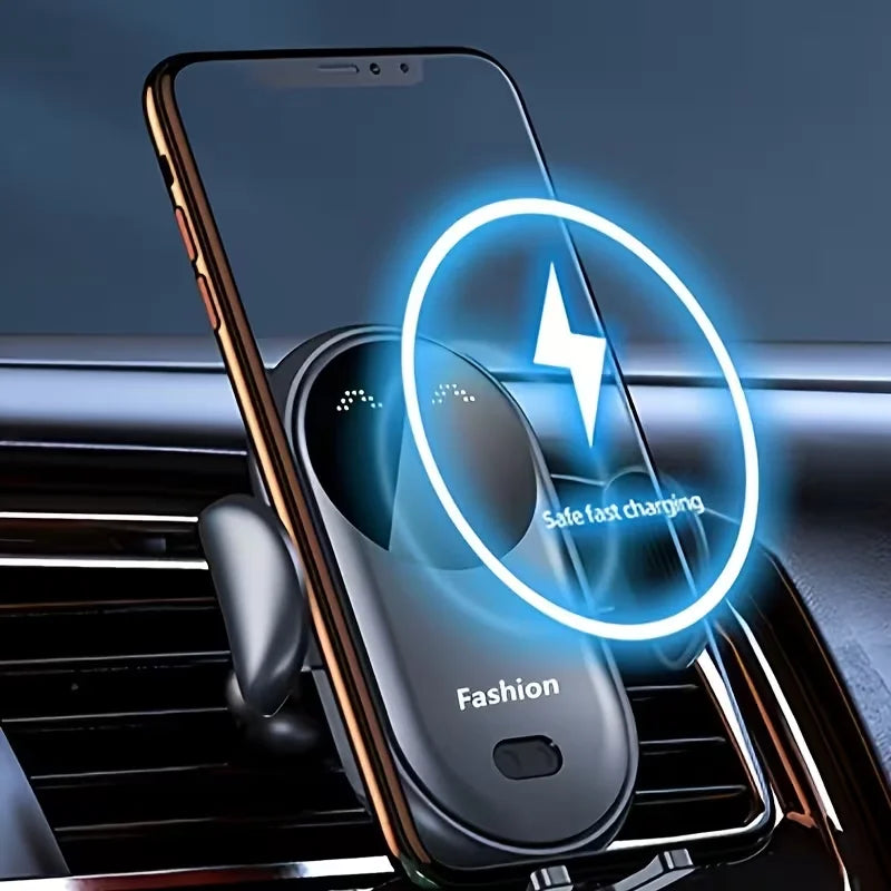 Wireless Charger for with Automatic Infrared Detection, Suitable for Mobile Phones,for Fast Charging And  As a Car Accessory