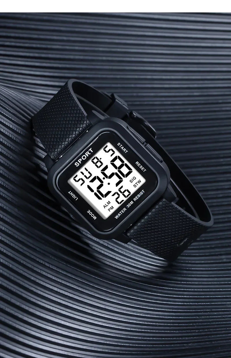 Sports Watches for Men Electronic Watch Digital Retro Style Clock Men Male Reloj Hombre Students Sports Watch Relogio Masculino
