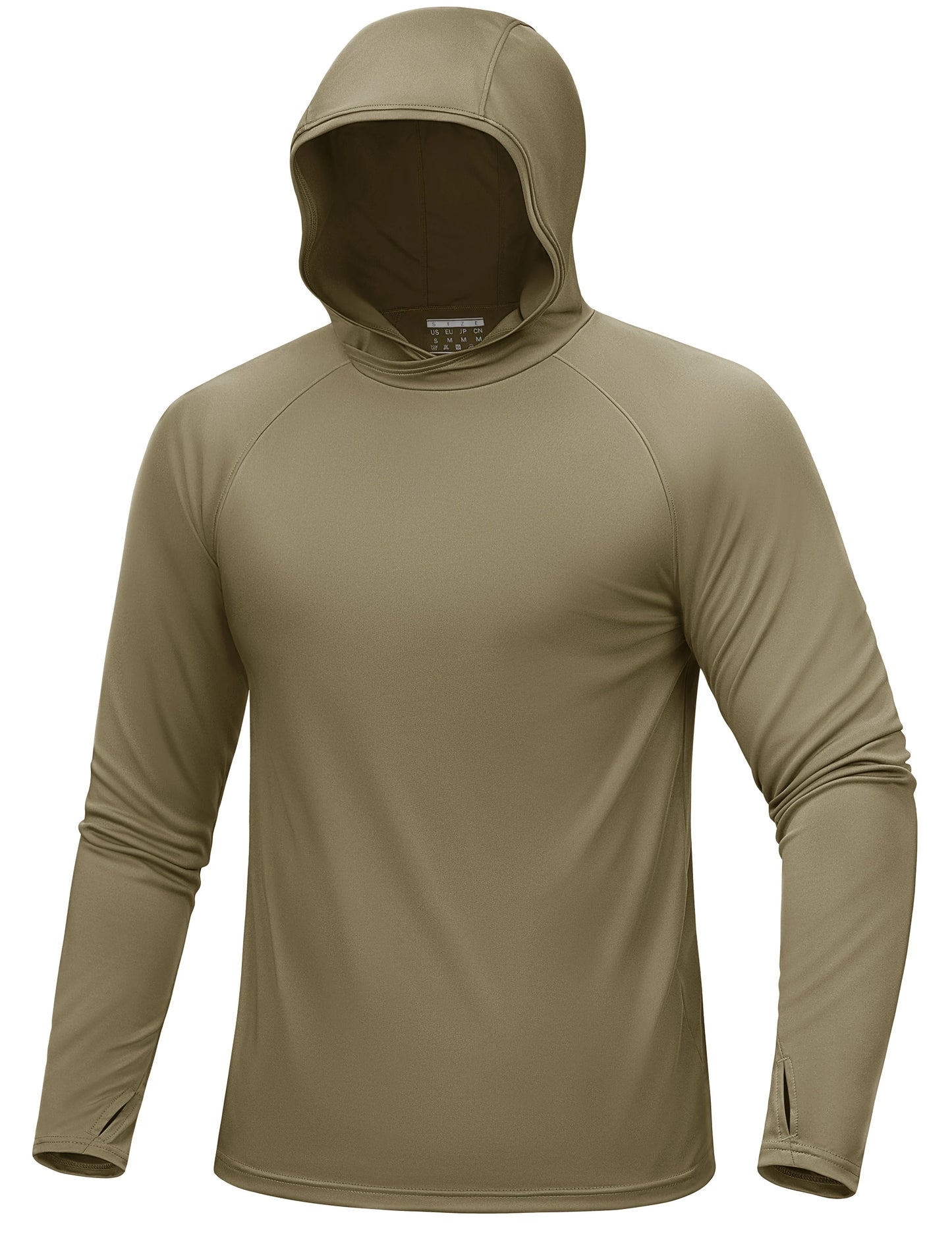 TACVASEN UPF 50+ Hooded T-Shirts Mens Quick Dry UV Block Sun Shirts Lightweight Hoodie Shirt Running Fishing Performance Tops