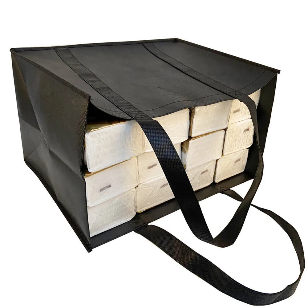 Reusable Shopping Bags For Women Portable Foldable Eco-Friendly Grocery Heavy Duty Handbag Simple Large Capacity Tote Bag