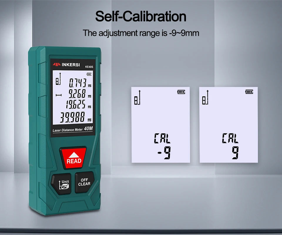 Laser Distance Meter Digital Rangefinder Roulette Trena Measuring Tape Construction Tool Laser Tape Measure Range Finder