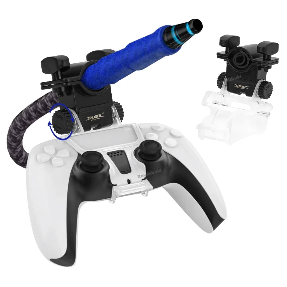 For PS5 Hookah Hose Holder Shisha Aluminum Handle Holder For Playstation5 Game Controller Chicha Narguile Water Smoking Accessor