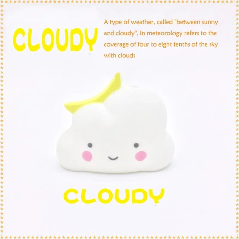 Baby Bathing Toy Kids Cute Weather Clouds Water Spray Sprinkler Bathroom Sprinkling Shower Swimming Water Toys For Children Gift