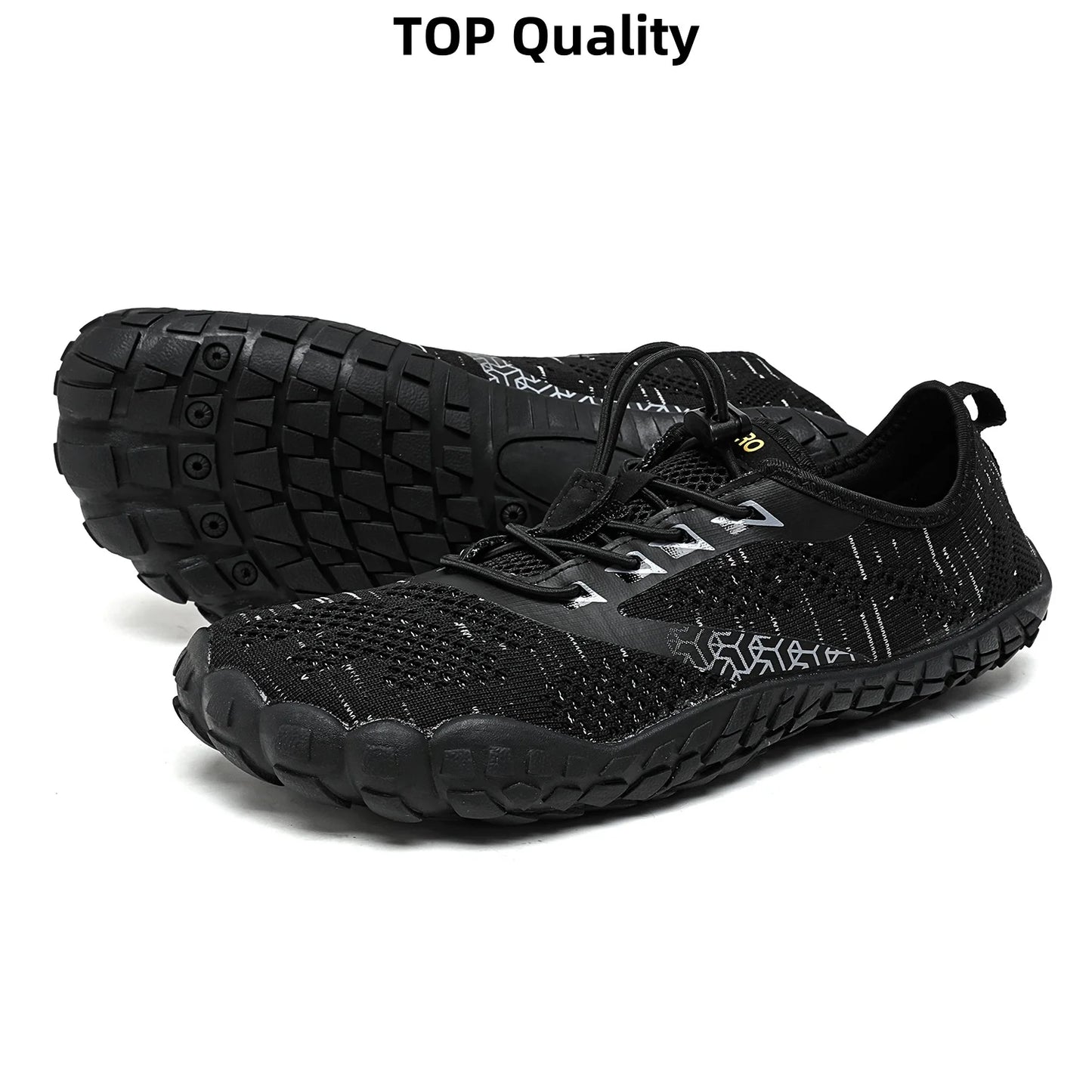 Wide Toe Zero Barefoot Shoes Mens Minimalist Water Shoes Breathable for Walking Rock Climbing Wrestling Trail Running Sneakers