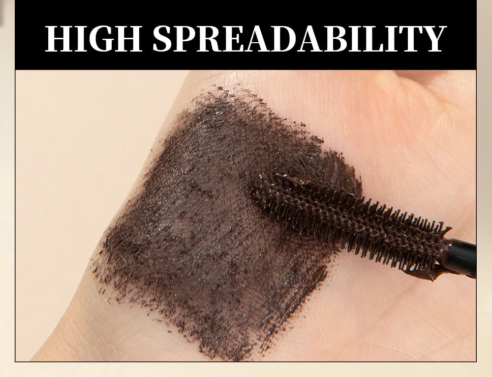 Chocolate Brown Mascara Colorful Curling Eyelash Extension Waterproof Fast Drying Lengthening Eye Black Lashes Makeup Lasting
