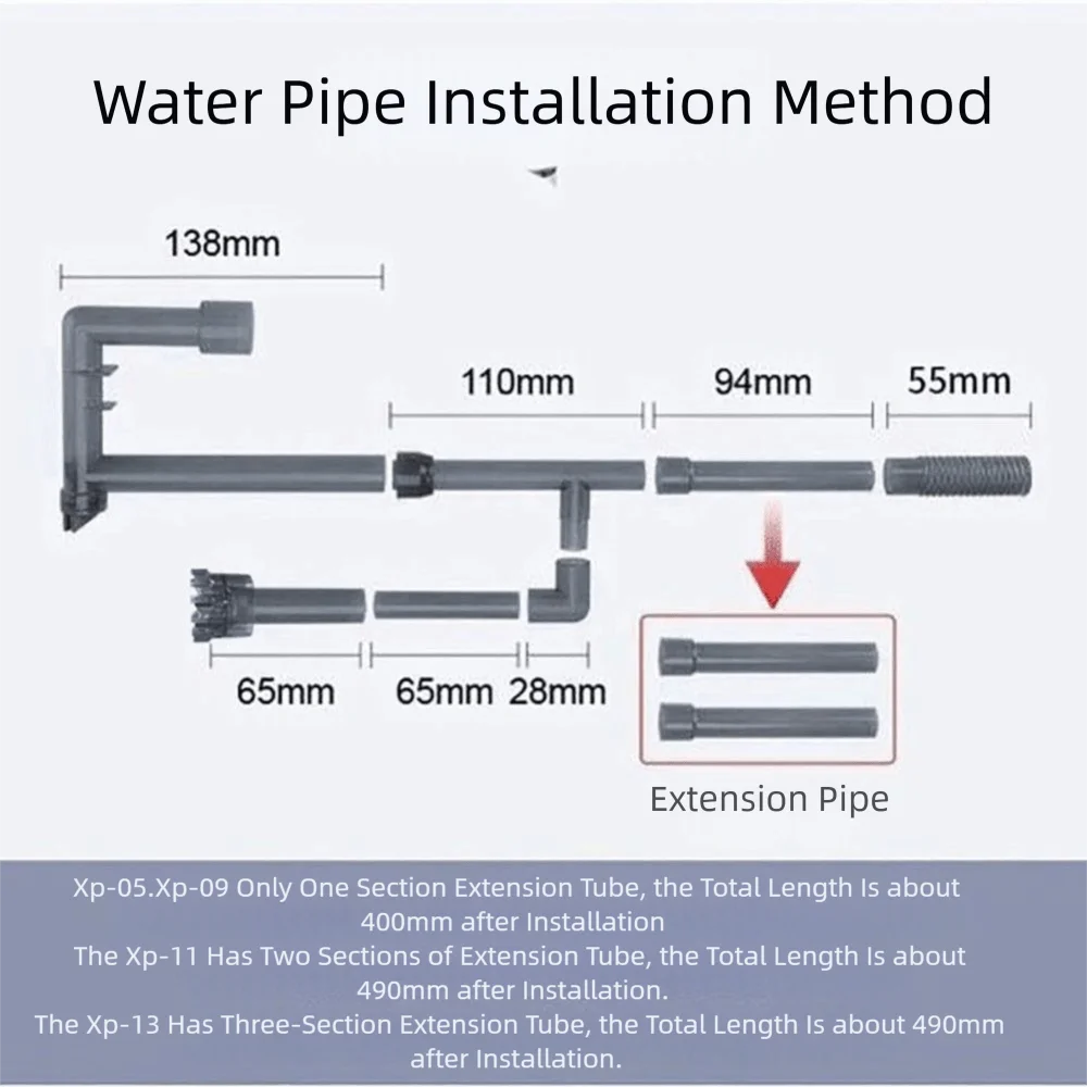 waterfall Fish tank filter 3 in 1 wall-mounted Waterfall Filter Box Silent Built-in Circulating Water Purifier for Home